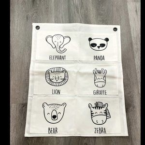 Banner playroom decor - kids hanging banner - kids decor - high contrast banner